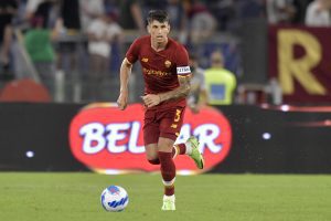 Roger Ibanez of AS Roma