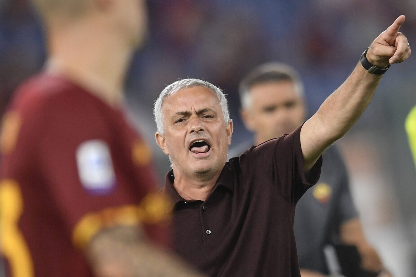 Roma manager Jose Mourinho