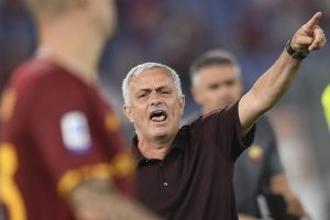 Roma manager Jose Mourinho