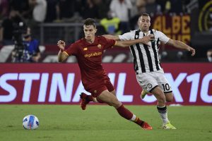 Riccardo Calafiori of AS Roma