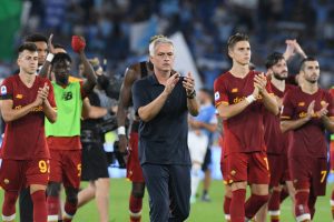 Roma manager Jose Mourinho