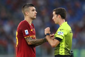Gianluca Mancini of AS Roma