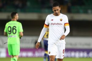 Roma defender Chris Smalling