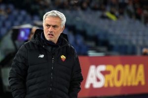 Roma manager Jose Mourinho