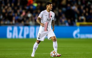 PSG midfielder and former Roma player Leandro Paredes