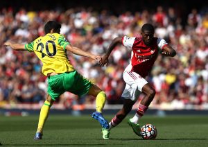 Ainsley Maitland-Niles of Arsenal
