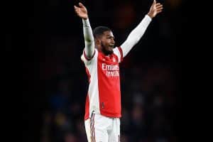 Ainsley Maitland-Niles of Arsenal