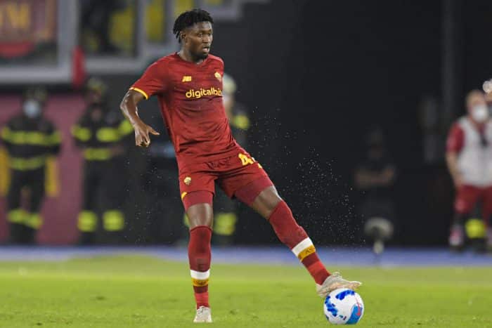 Roma midfielder Amadou Diawara