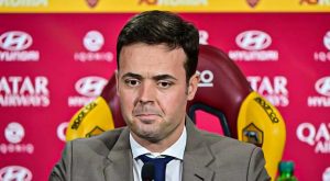 AS Roma general manager Tiago Pinto