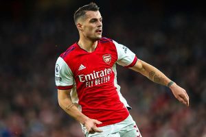 Granit Xhaka of Arsenal