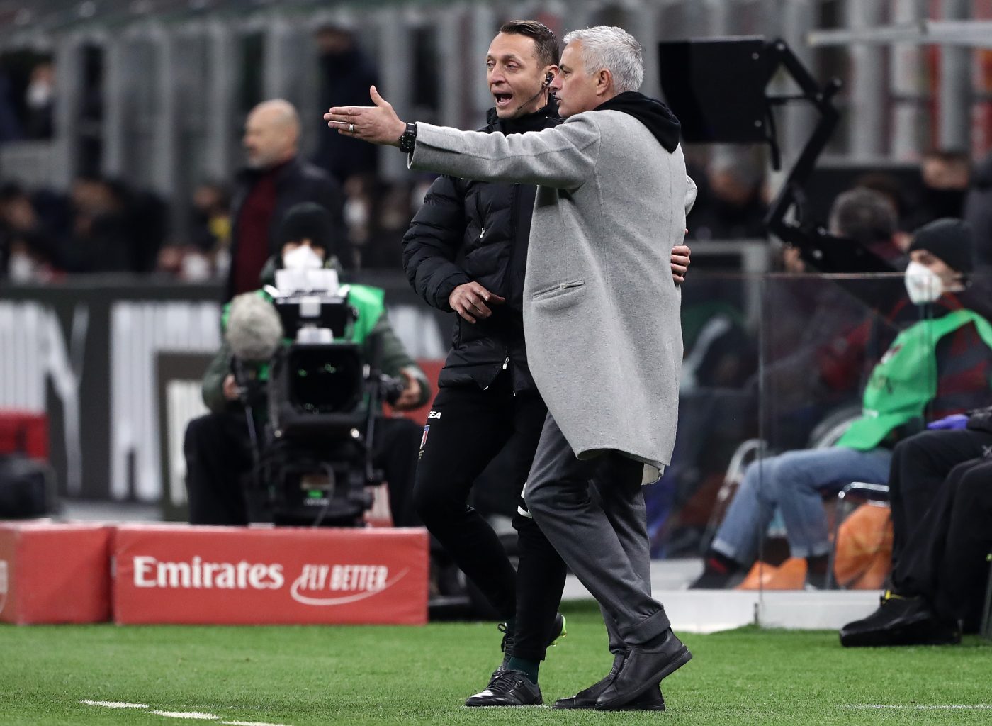 Jose Mourinho of AS Roma