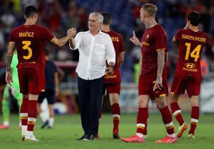 Jose Mourinho of AS Roma