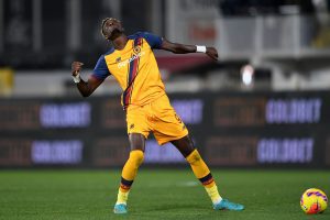 Tammy Abraham celebrates after scoring