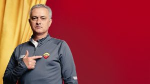 Jose Mourinho of AS Roma
