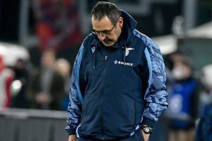 Maurizio Sarri of Lazio
