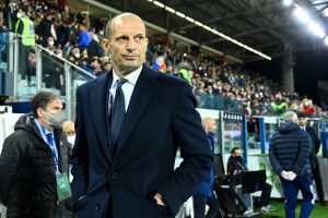 Juventus' Italian head coach Massimiliano Allegri