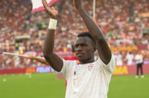 Felix Afena-Gyan claps