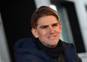 FC Red Bull Salzburg's sports manager Christoph Freund gives a press statement prior to his team's training session on January 5, 2021 in Salzburg, Austria. (Photo by BARBARA GINDL / APA / AFP) / Austria OUT (Photo by BARBARA GINDL/APA/AFP via Getty Images)
