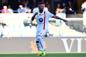 VERONA, ITALY - MARCH 12: Josè Machin of AC Monza in action during the Serie A match between Hellas Verona and AC Monza at Stadio Marcantonio Bentegodi on March 12, 2023 in Verona, Italy. (Photo by Alessandro Sabattini/Getty Images)