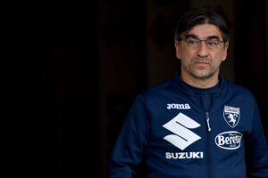 TURIN, ITALY - MARCH 19: Ivan Juric, Head Coach of Torino FC, looks on during the Serie A match between Torino FC and SSC Napoli at Stadio Olimpico di Torino on March 19, 2023 in Turin, Italy. (Photo by Valerio Pennicino/Getty Images)