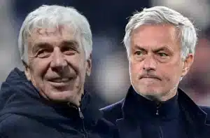 Jose Mourinho and Gian Piero Gasperini